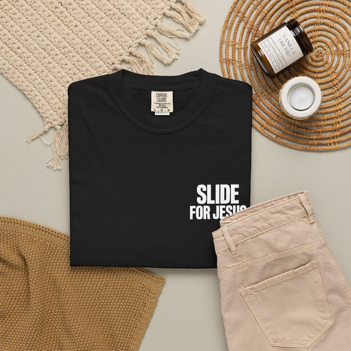 SFJ Black Tee