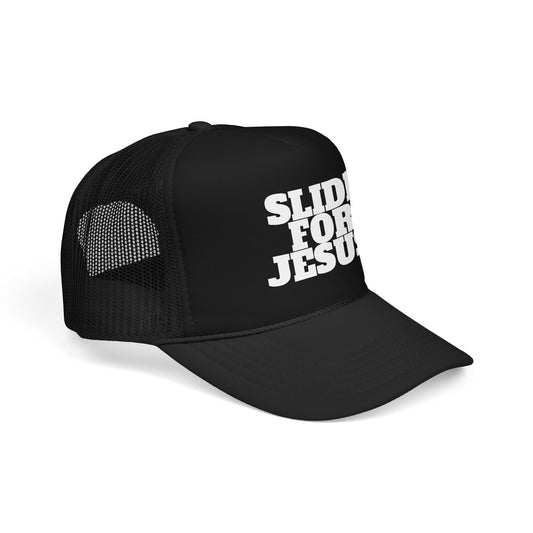 SFJ Black Foam Trucker Hat