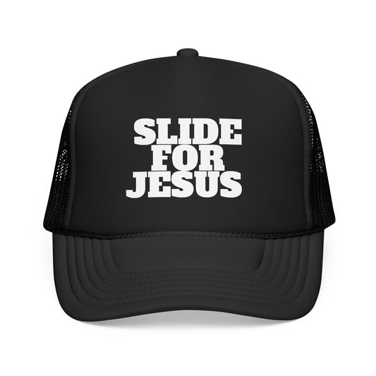 SFJ Black Foam Trucker Hat